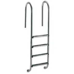 Echelle droite 5 marches inox