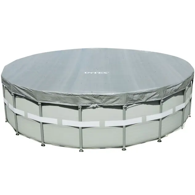 Bache hiver pour piscine tubulaire ronde Ø5m49