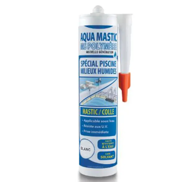 Joint colle Aqua Mastic universel - blanc