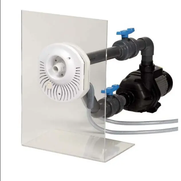 Nage à contre-courant complète pour piscine bois 3 CV MONO avec télécommande