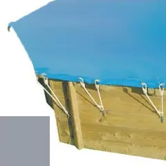 bache hiver secur gris pour piscine bois original hexa 412 x 412