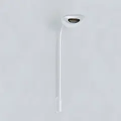 Applique tige murale chauffante infrarouge blanche 1500 W