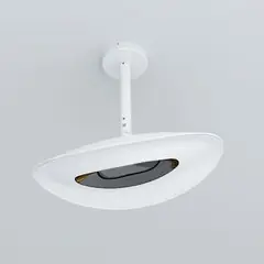 Plafonnier chauffant infrarouge 2000 W - blanc