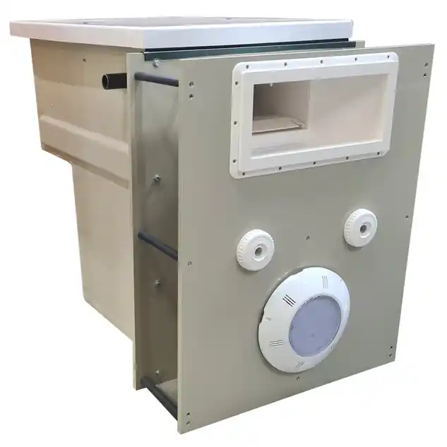 Mur filtrant avec by-pass et électrolyseur - Bassin 48 m³ Maxi