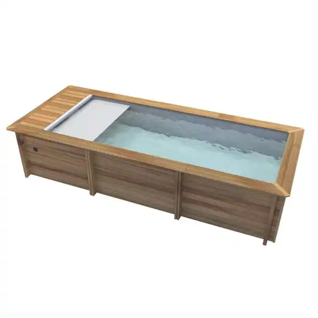 Piscine bois Urbaine 6 x 2.50 x 1.33 avec volet intégré