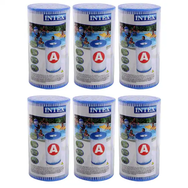 Cartouche de filtration Intex type A - lot de 6