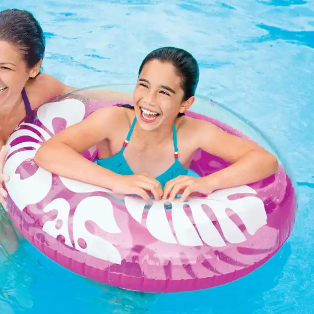 Bouée gonflable géante Aloha Intex - coloris aléatoire