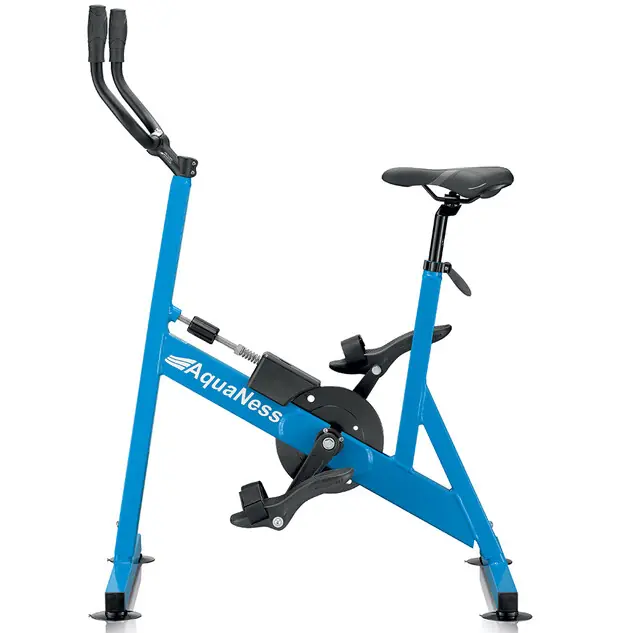 Vélo de piscine Aquabike Aquaness V2 bleu ciel