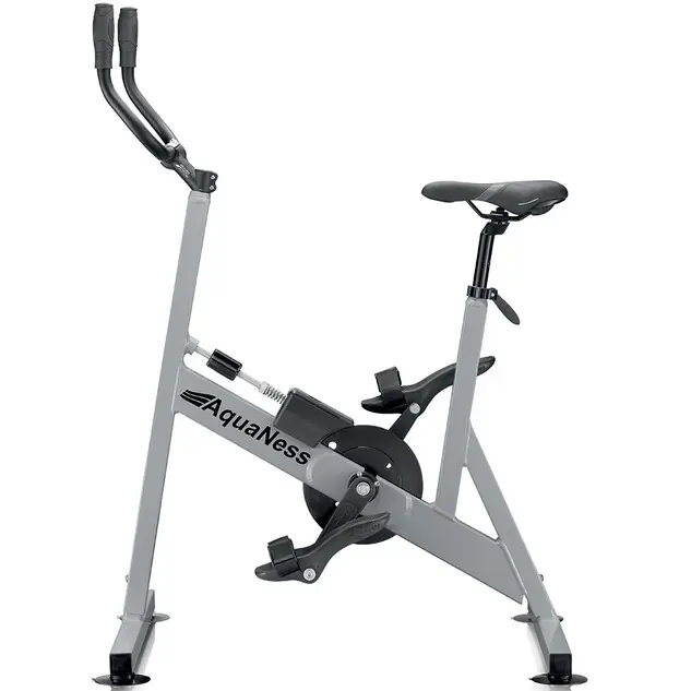 Vélo de piscine Aquabike Aquaness V2 gris alu