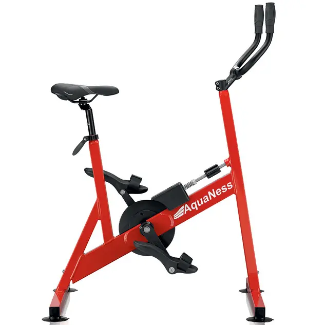 Vélo de piscine Aquabike Aquaness V2 rouge