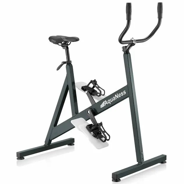 Vélo de piscine Aquabike Aquaness V1 gris ardoise