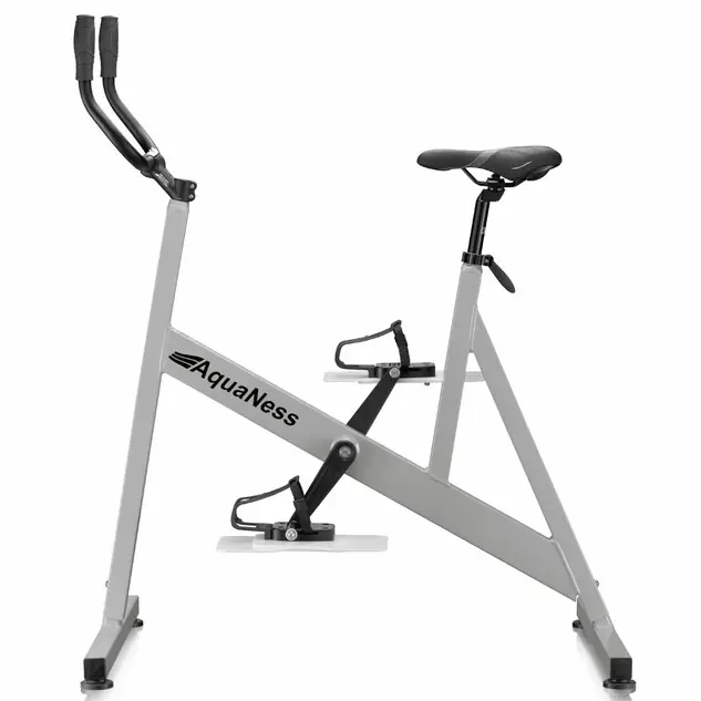 Vélo de piscine Aquabike Aquaness V1 gris alu