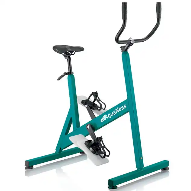 Vélo de piscine Aquabike Aquaness V3 vert d‘eau