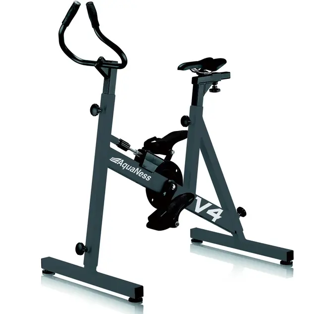 Vélo de piscine Aquabike Aquaness V4 gris ardoise