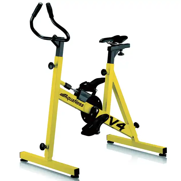 Vélo de piscine Aquabike Aquaness V4 jaune
