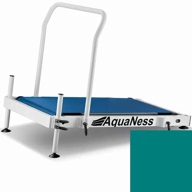 Tapis de marche aquatique Aquaness T1 vert d‘eau