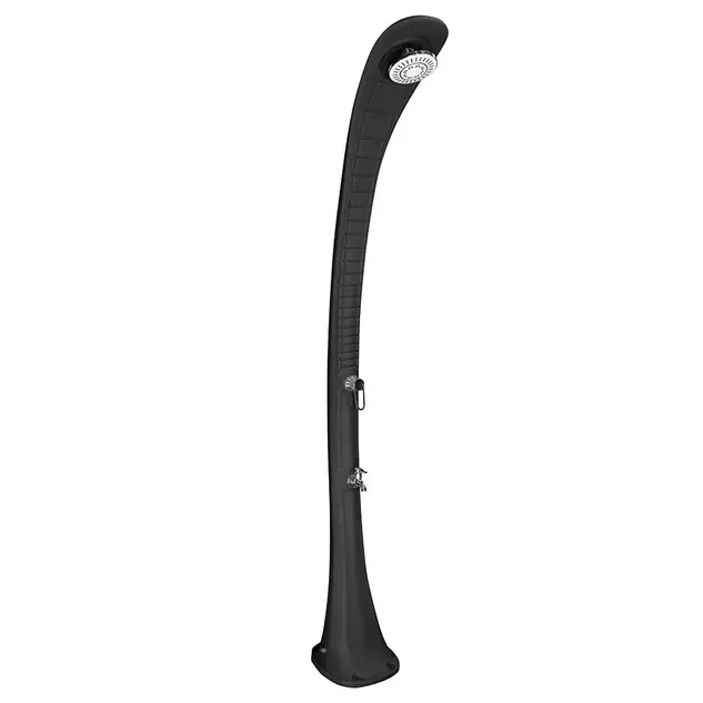 Douche solaire cobra anthracite 32 litres + rince pieds