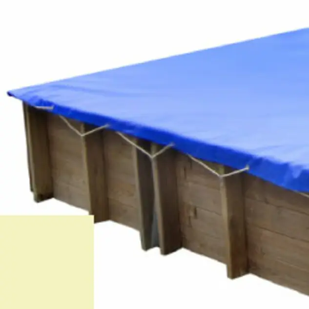 Bache hiver sable pour piscine bois original 620 x 420 - 790206
