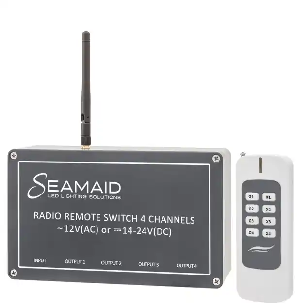 Module radio 4 canaux avec télécommande