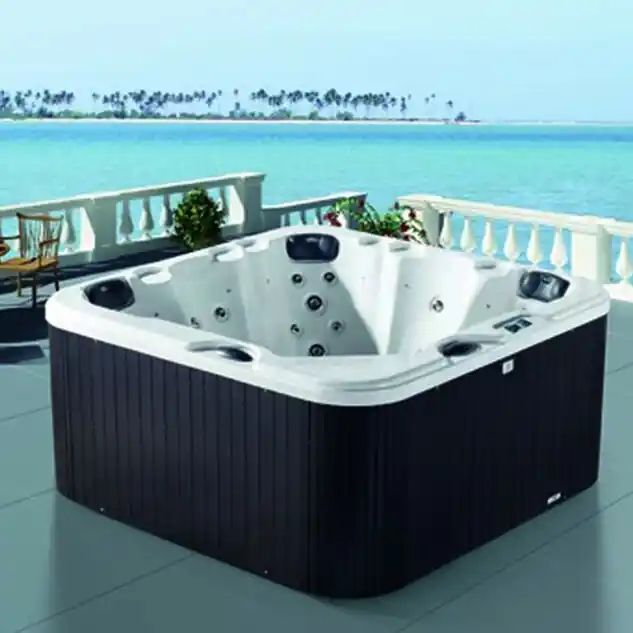 Spa rigide carré 5 places - Luxa 2 m x 2m x 0.95 m