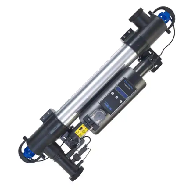 Stérilisateur ultra-violet UV Pro Pool Plus 30 W avec pompe doseuse pour piscine jusqu‘à 30 m³
