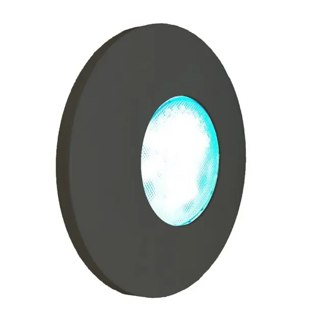 Projecteur LED universel 20W blanc 1400 lm enjoliveur anthracite