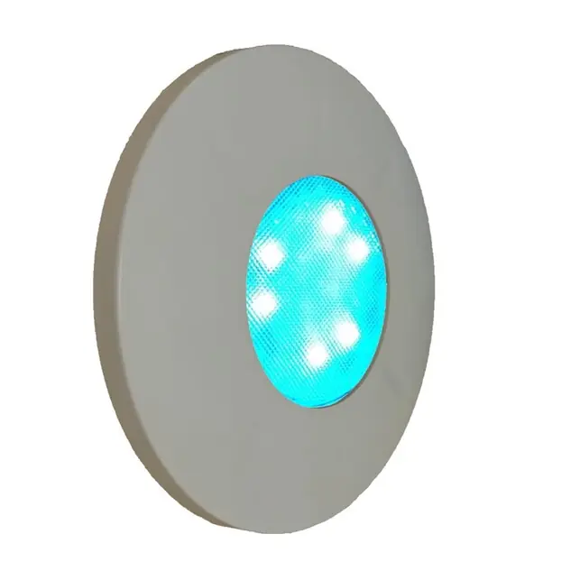 Projecteur LED universel 30W RGBW 1150 lm enjoliveur gris