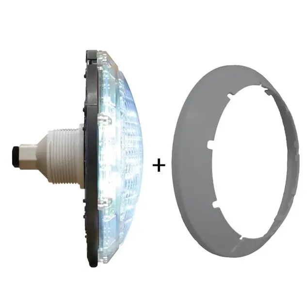 Projecteur LED pour conduit 1.5" 20W blanc 1400 lm - gris