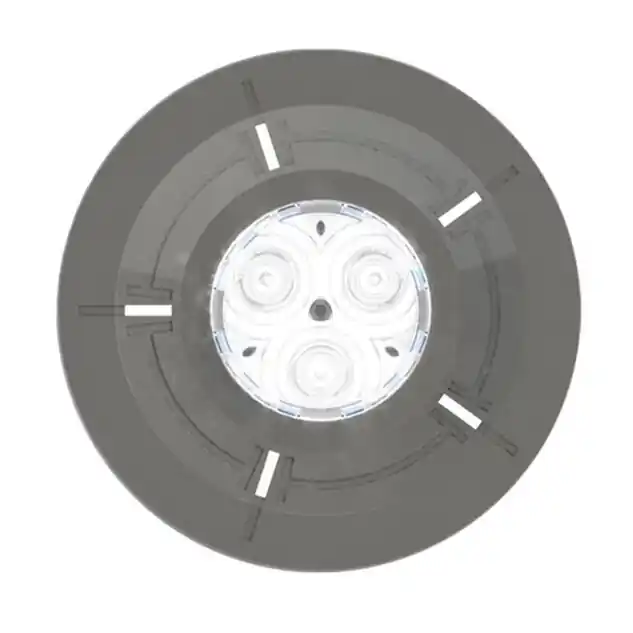 Mini projecteur brio+ blanc avec enjoliveur anthracite