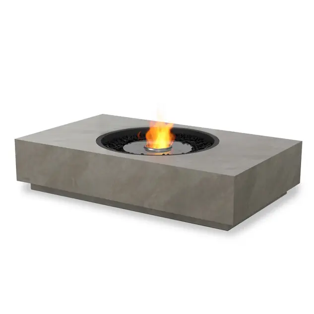 Table intérieure/extérieure au bioéthanol Martini 50 - Naturel
