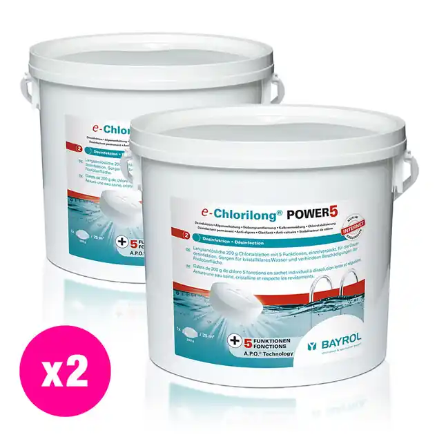 Chlorilong Power5 galet 200 g Bayrol - 10 kg
