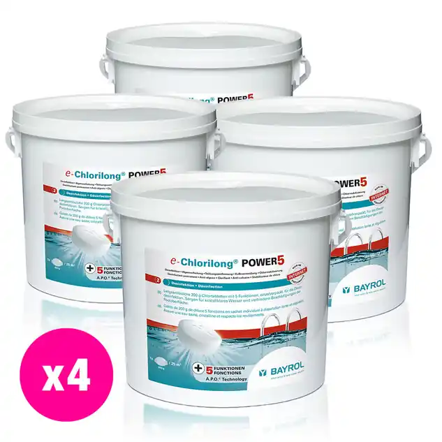 Chlorilong Power5 galet 200 g Bayrol - 20 kg