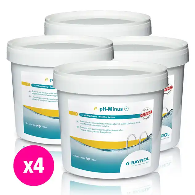 Ph Minus granules Bayrol 24 kg (4 seaux x 6 kg)