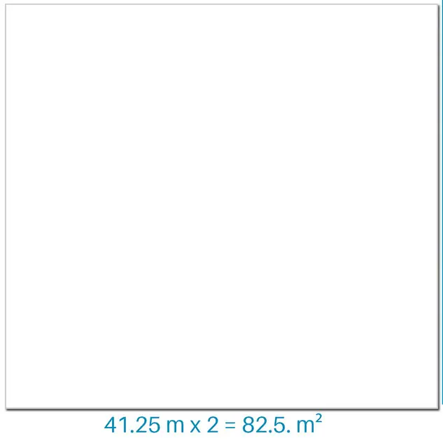 PVC armé blanc Pool Skin 41.25 m² x 2 soit 82.5 m²