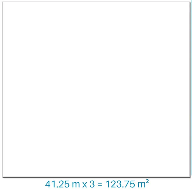 PVC armé blanc Pool Skin 41.25 m² x 3 soit 123.75 m²