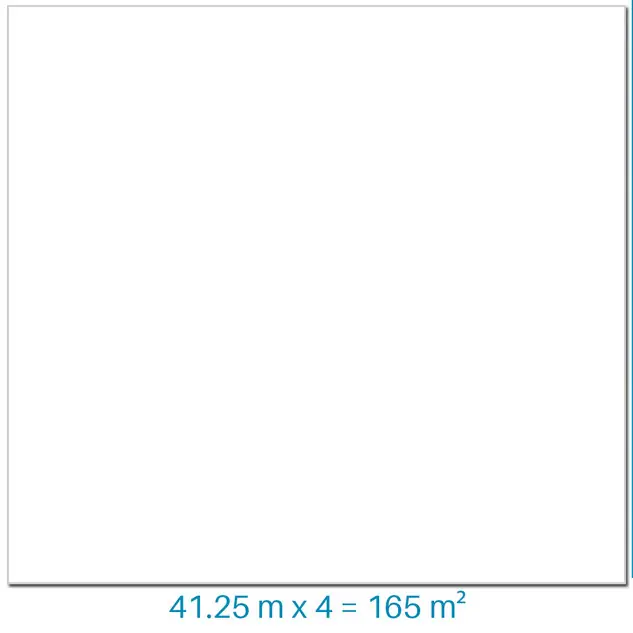 PVC armé blanc Pool Skin 41.25 m² x 4 soit 165 m²