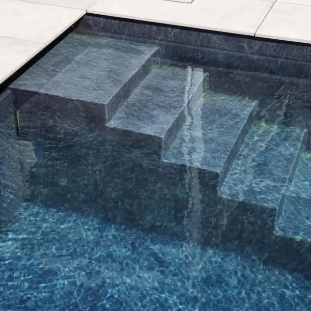 Liner imprimé Renolit Alkorplan 3D Touch Élégance - 34.65 m² x 2 soit 65 m²