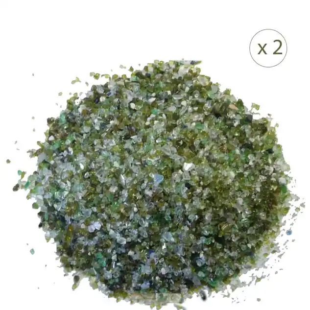 Sac de verre filtrant gros de 25 kg x 2