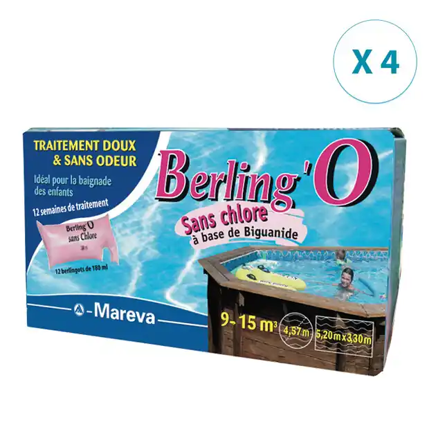 48 berlingots 9 à 15 m³