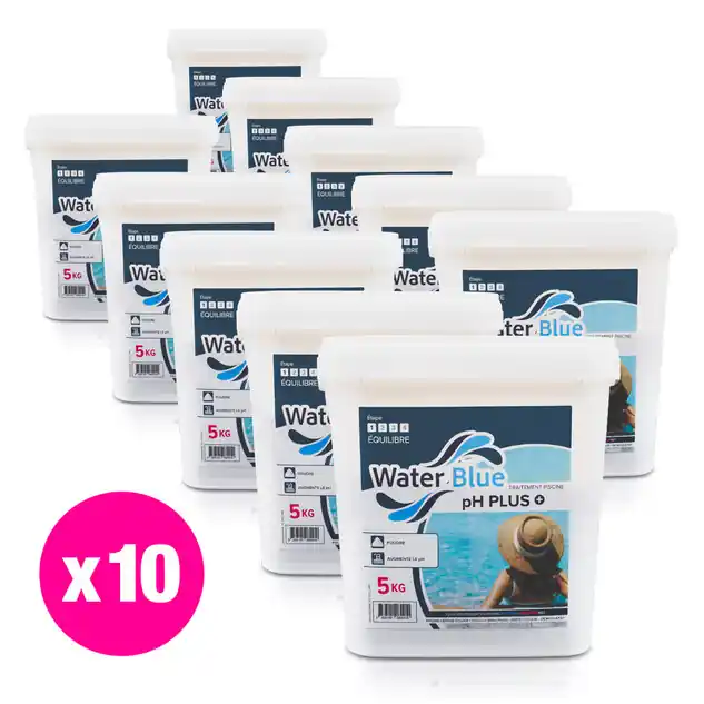 Waterblue ph plus 10 x 5kg