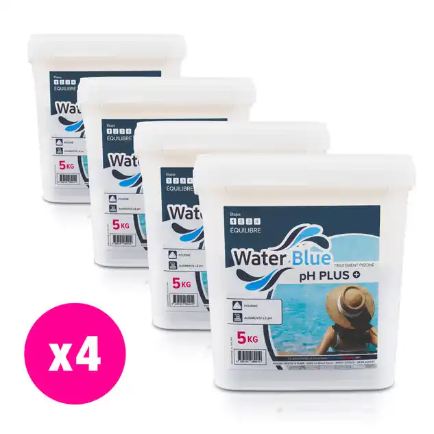 Waterblue ph plus 4 x 5kg