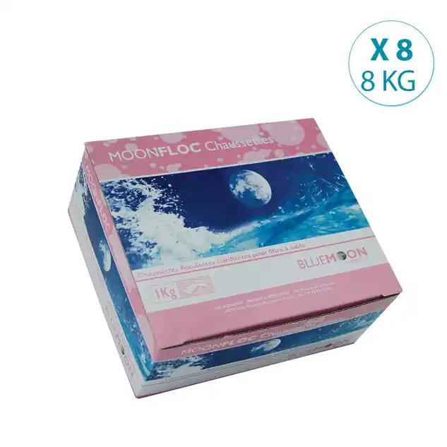 Floculant cartouche Bluemoon 8 x 1kg
