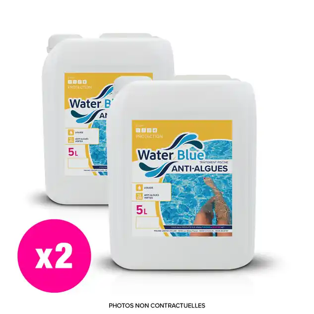 Anti algues Waterblue - 2 x 5 L