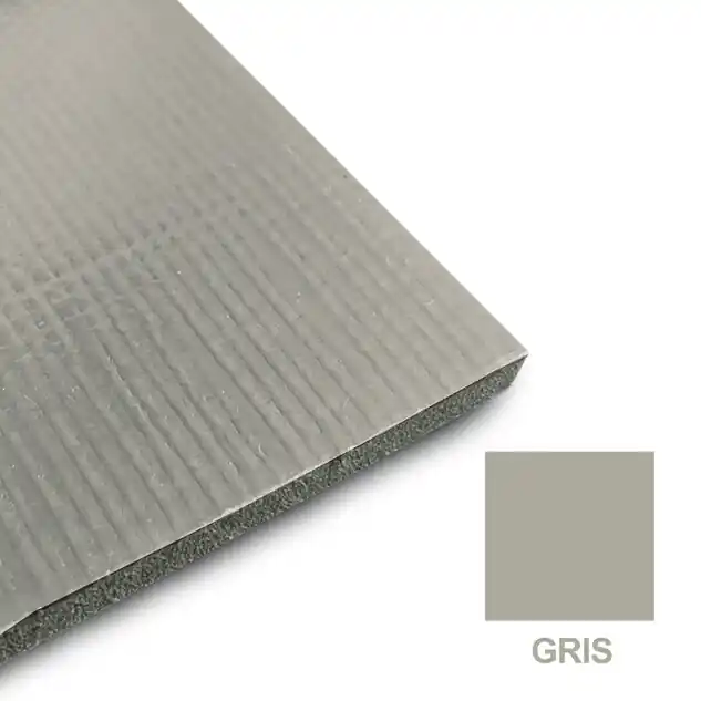 Bâche mousse isolante grise épaisseur 6 mm