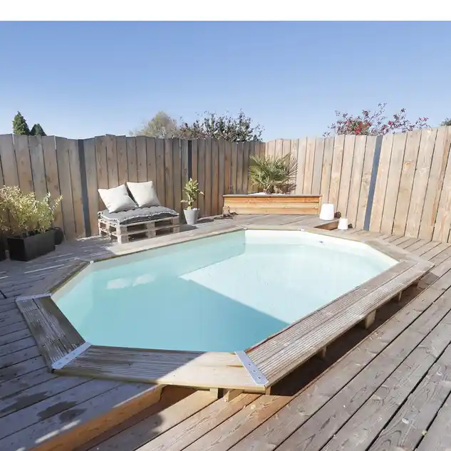 Piscine bois Azura 610 x 400 x H.120 cm