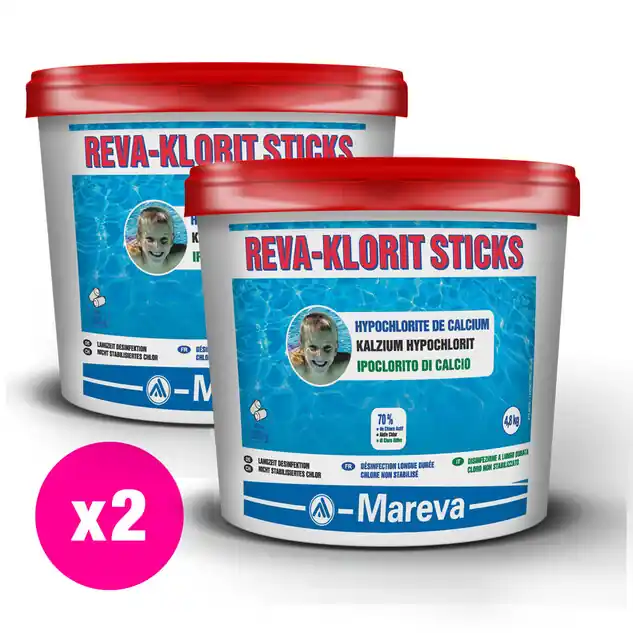 Reva klorit Stick 300 gr - 2 x 4.8 kg