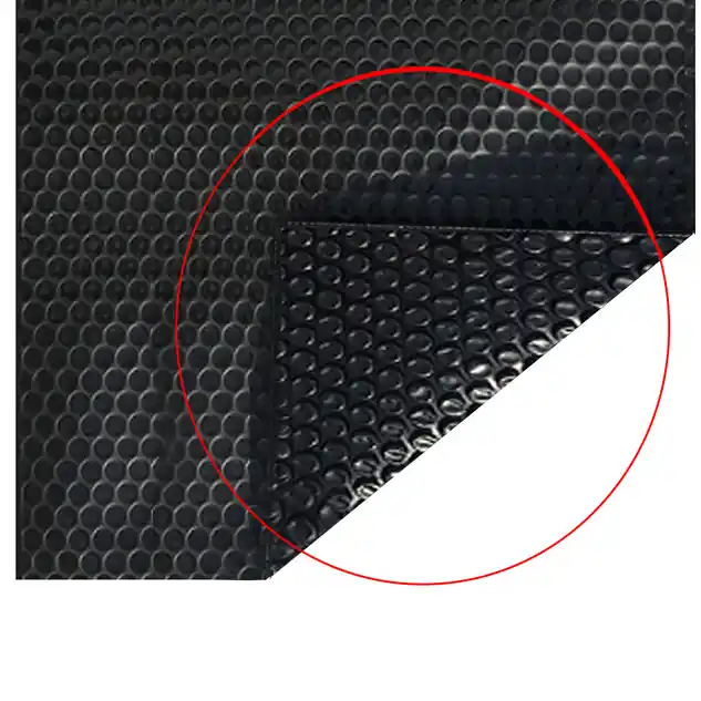 Couverture à bulles noir 400 eco le m²