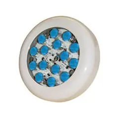 Lampe piscine avec 15 Super LED Bleu de 1W
