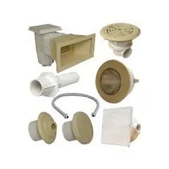 Kit N°3 pièces à sceller sables pour piscine béton