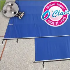 Bâche à barres Pool-barres Plus piton plage bois